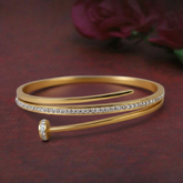 Diamond-Studded Nail Design Kada